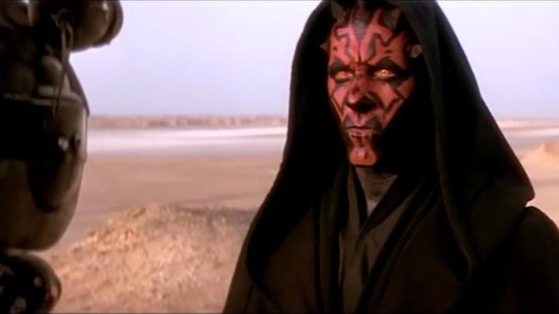Illustration for article titled Darth Maul might be getting his own video game after all