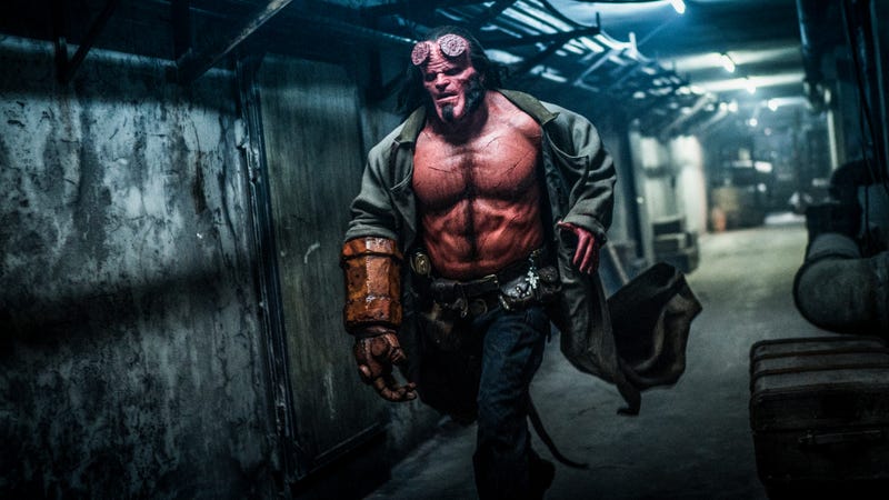 Illustration for article titled Neil Marshall's Hellboy is a loud, gory mess only a teenager could love