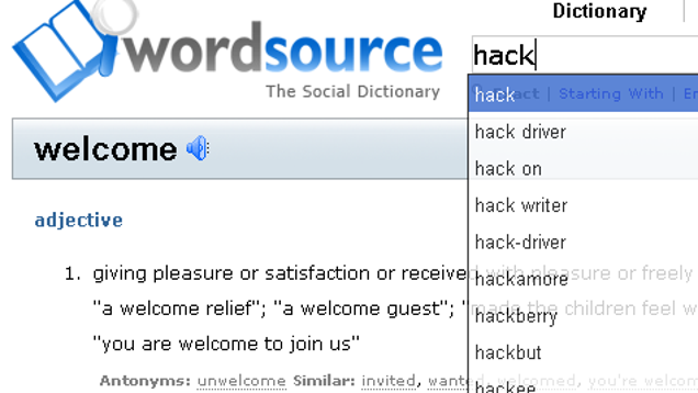 Find ad-free definitions and synonyms at Word Source