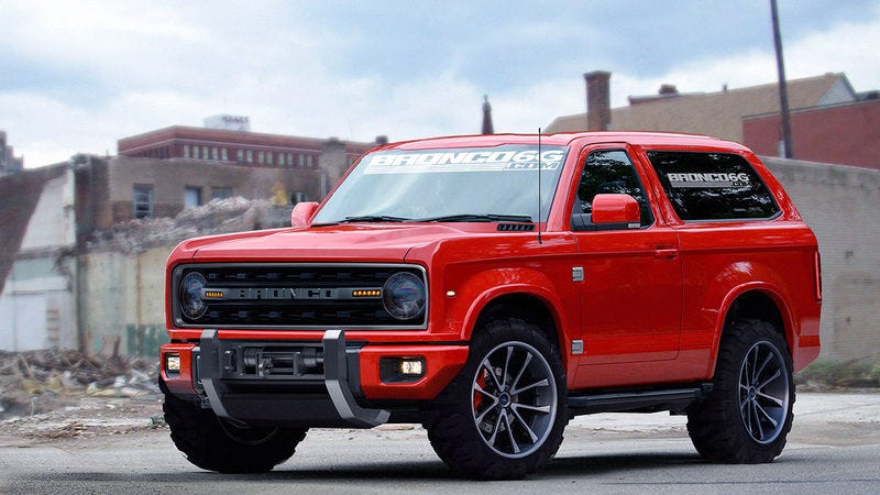 The 2020 Ford Bronco Could Get A 7 Speed Manual Transmission
