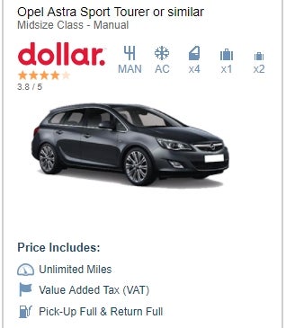 Illustration for article titled Rental Cars in Europe are just more fun.