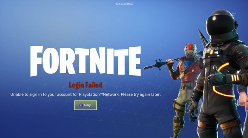 illustration for article titled fortnite is down update it 39 s back - fortnite services queue