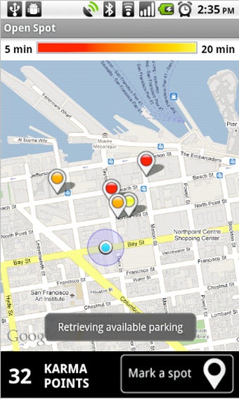 Illustration for article titled Use Google's Open Spot Android App To Find Parking Spots
