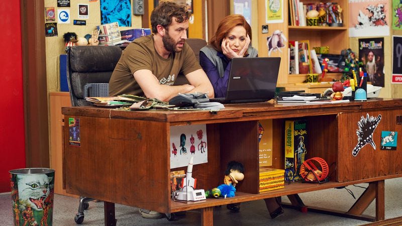 Illustration for article titled U.S. viewers can finally try turning the IT Crowd finale off and on again
