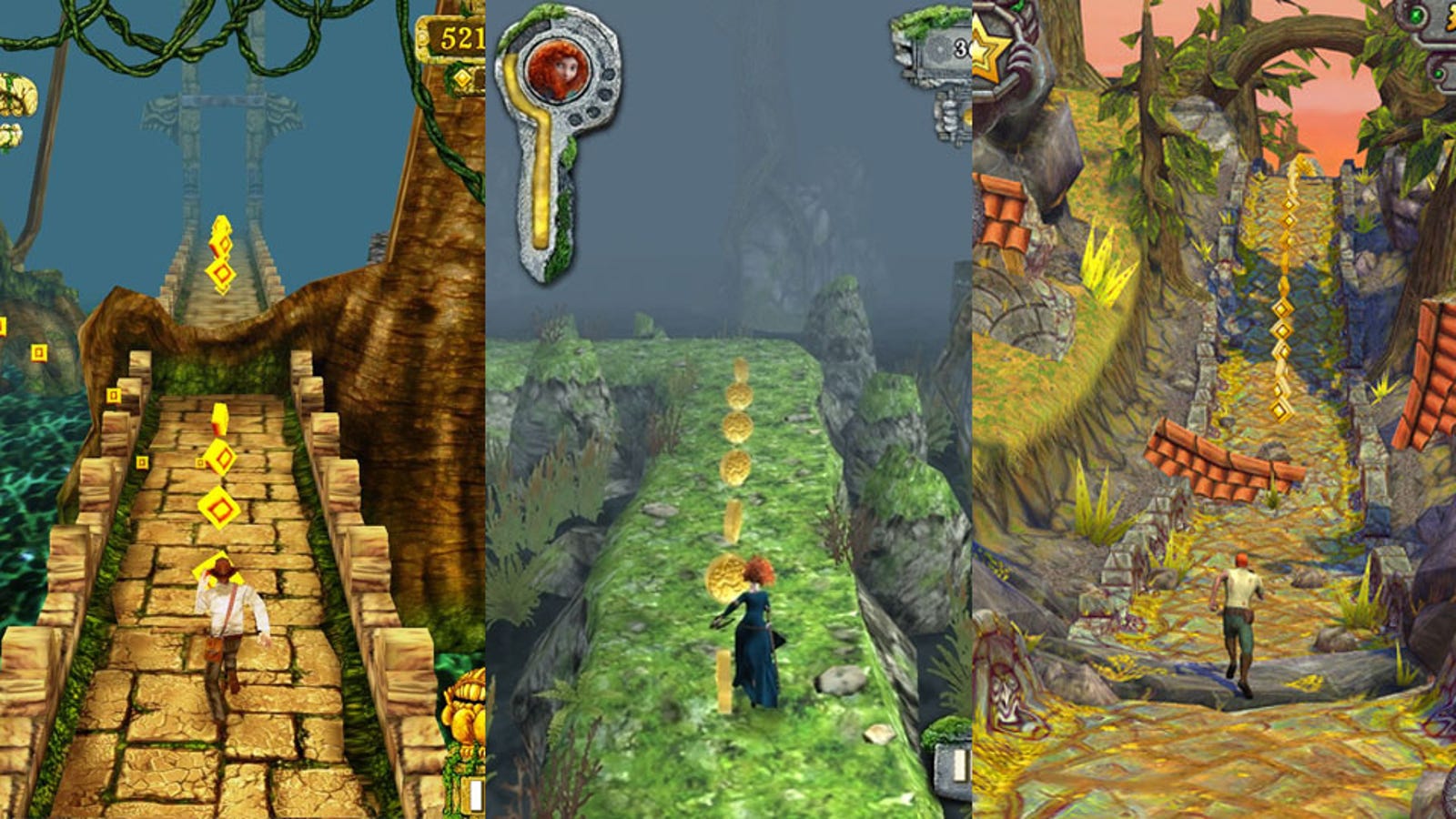 This Week's Android Charts: A Temple Run Triple Play