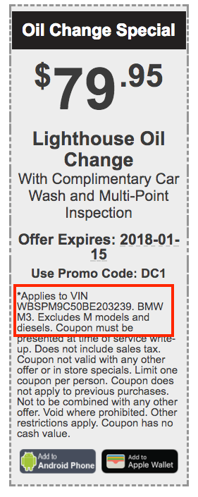 Illustration for article titled So I got this email from BMW of San Antonio