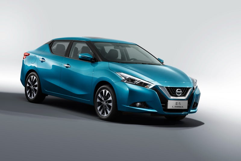 Illustration for article titled China's Nissan Lannia looks like it has the dimensions of a Sentra