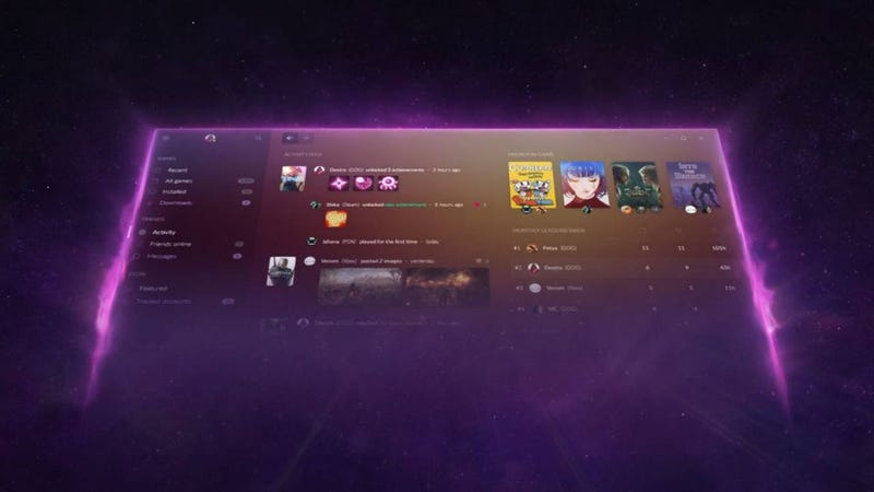 Illustration for article titled GOG Galaxy 2.0 Might Actually Be Able To Unite Warring PC Storefronts