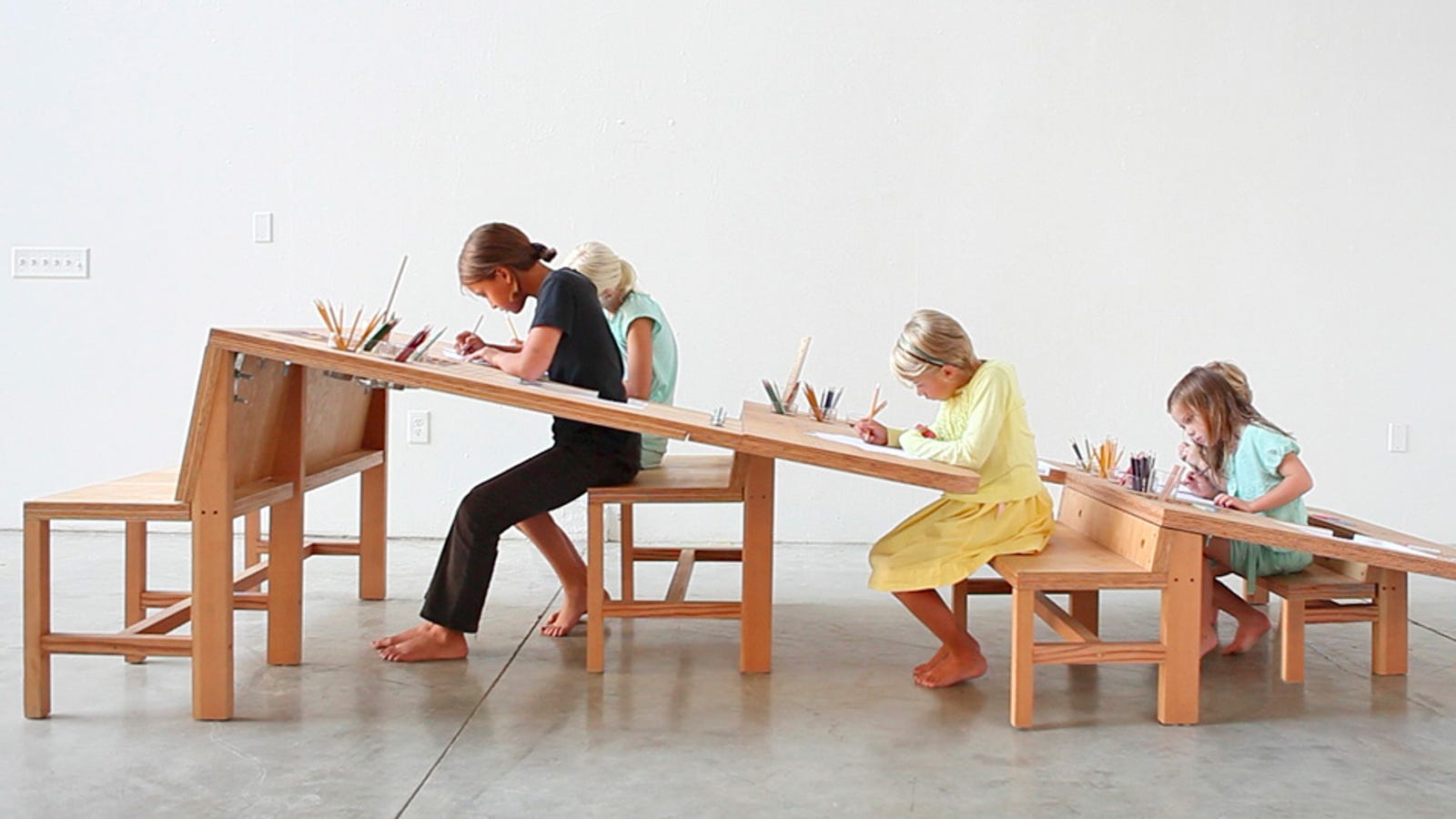 Your Kids Will Never Outgrow This Drawing Desk