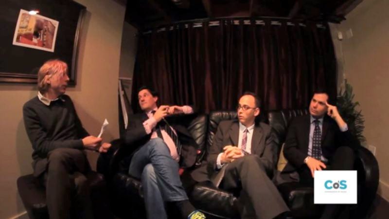 Illustration for article titled Watch John Vanderslice riff with David Wain, Michael Ian Black, and Michael Showalter