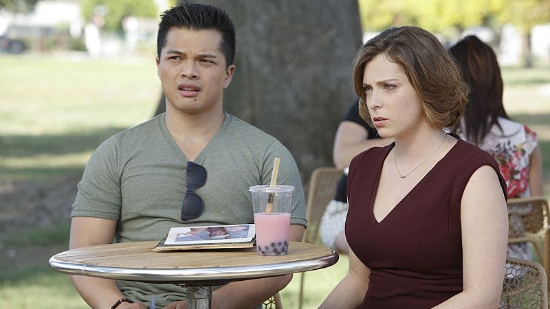 Vincent Rodriguez III, Rachel Bloom
