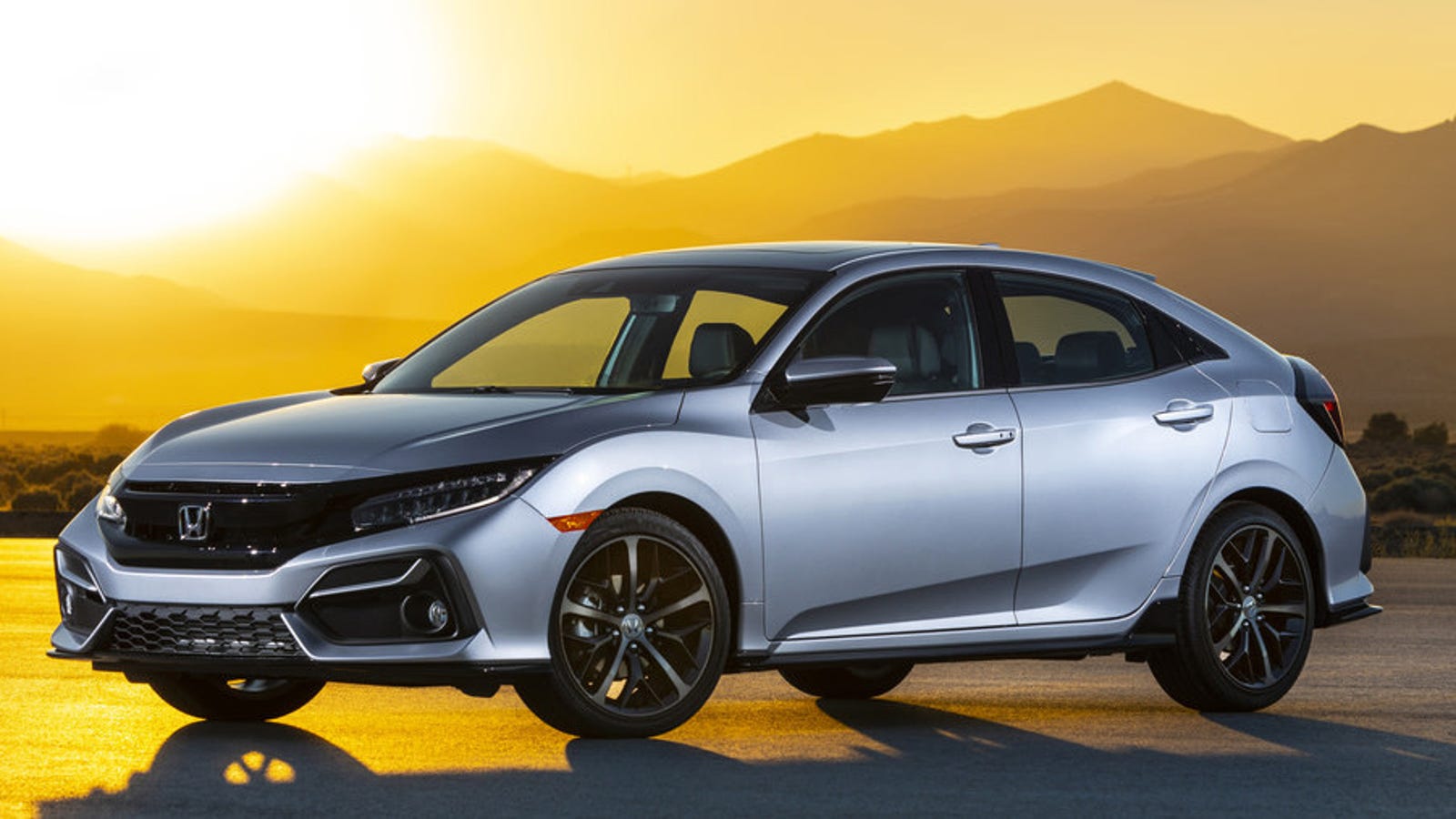 The 2020 Honda Civic Hatchback Gets The Manual For The Top Trim