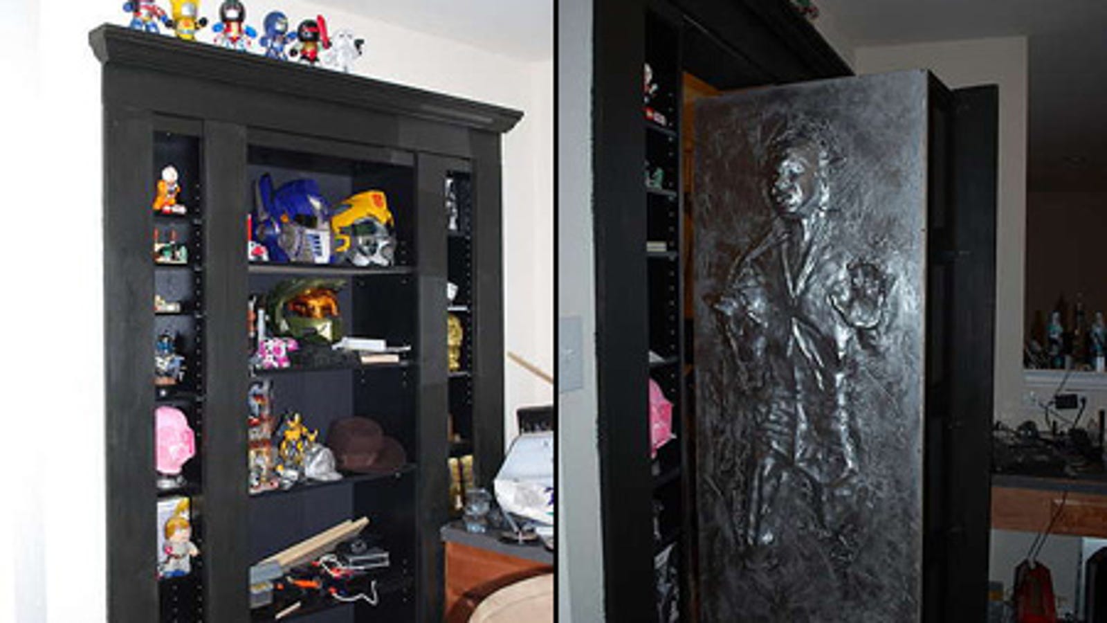 A Secret Door, Hidden Room, and Han Solo Frozen in Carbonite