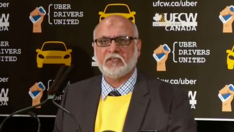 Uber driver Ejaz Butt