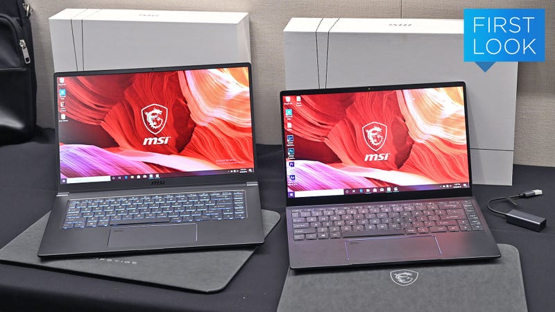Illustration for an article titled MSI Prestige Laptops Bring Performance and Gaming Expertise to a Larger Audience