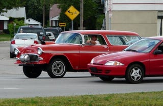 Illustration for article titled Cruisers Converge, Pity Those Who Commute On Woodward