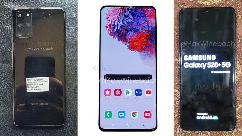 Illustration for article titled Big Leak Gives Us the Best Look at the Galaxy S20 Yet