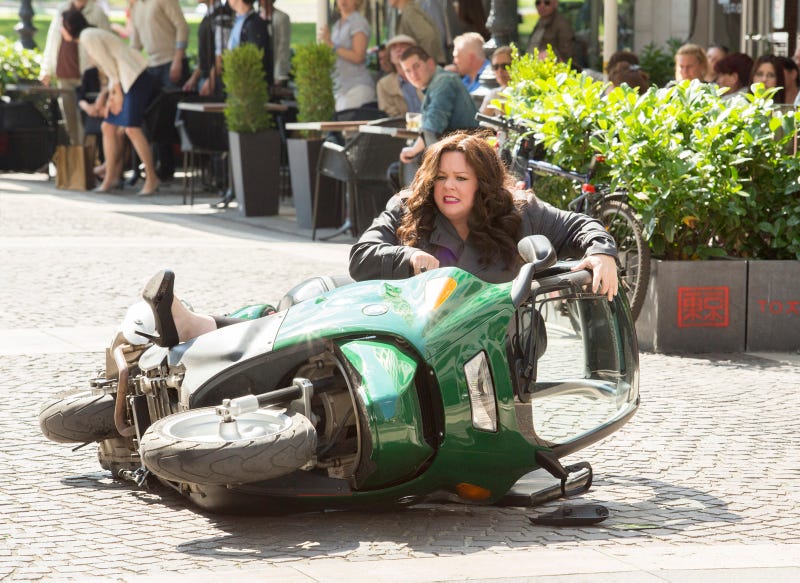 Illustration for article titled Spy Can't Quite Decide Whether To Laugh At Or With Melissa
McCarthy