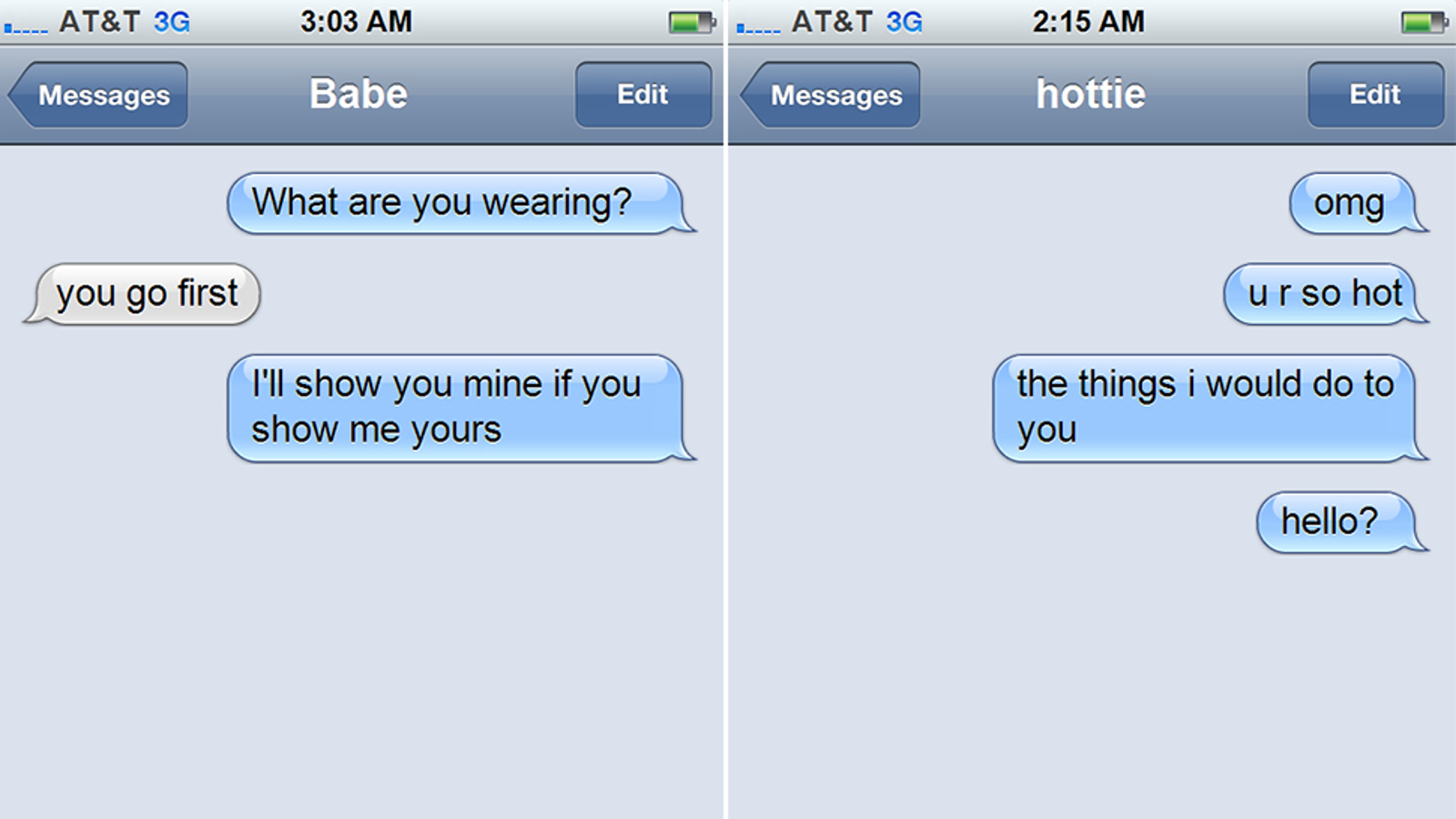 pictures of sexting conversations