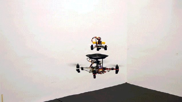 Flying Replacement Batteries Could Massively Boost a Drone's Flight Time