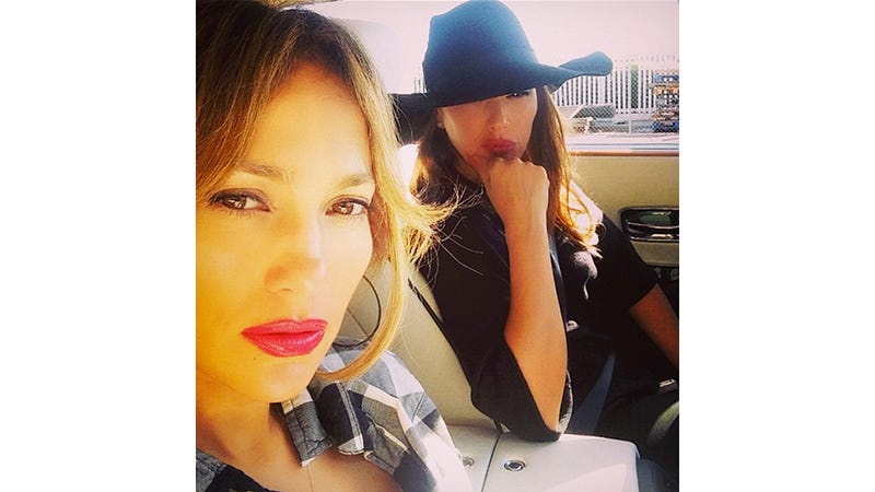 Illustration for article titled J. Lo Gets Rear-Ended By Drunk Driver, Curses That Fool Out