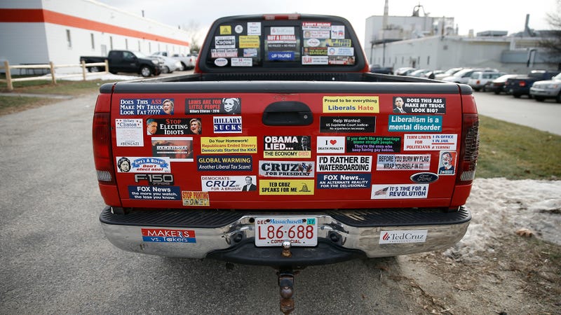 Photo Credit: AP, a Cruz supporter is pictured