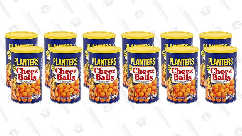 Planters Cheez Balls, 2.75 Ounce (Pack of 12) | $22 | Amazon | Clip the coupon on the page