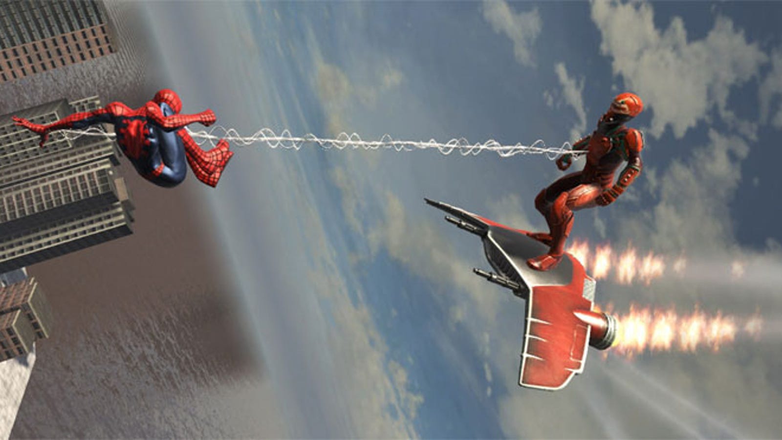 First Vertigo Inducing Screenshots From Spider Man Web Of