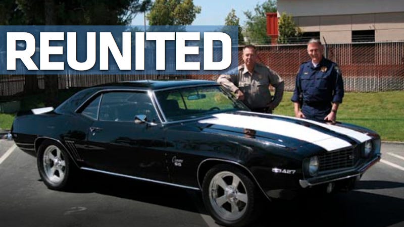 Illustration for article titled Stolen Camaro returned 36 years later