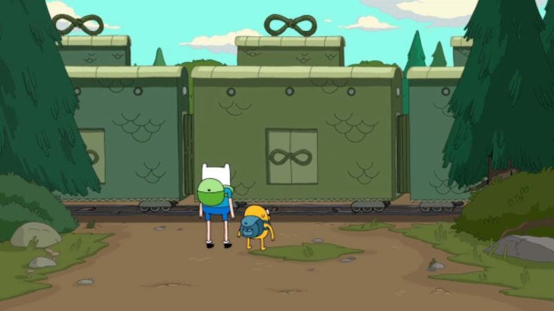 Adventure Time “dungeon Train”