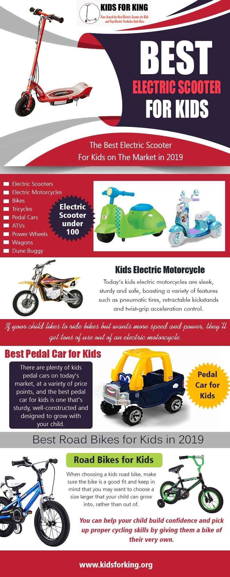 Illustration for article titled Best Electric Scooter for Kids | kidsforking.org