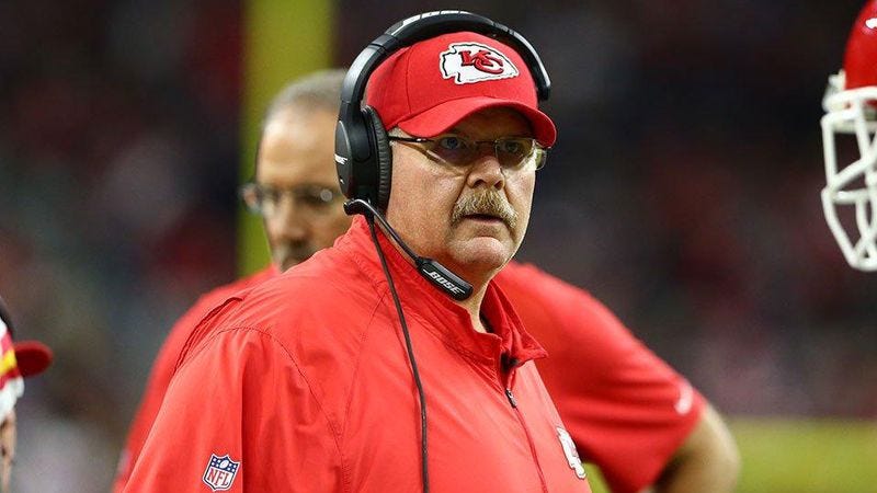 Chiefs coach Andy Reid does not share your lowbrow obsession with “winning”