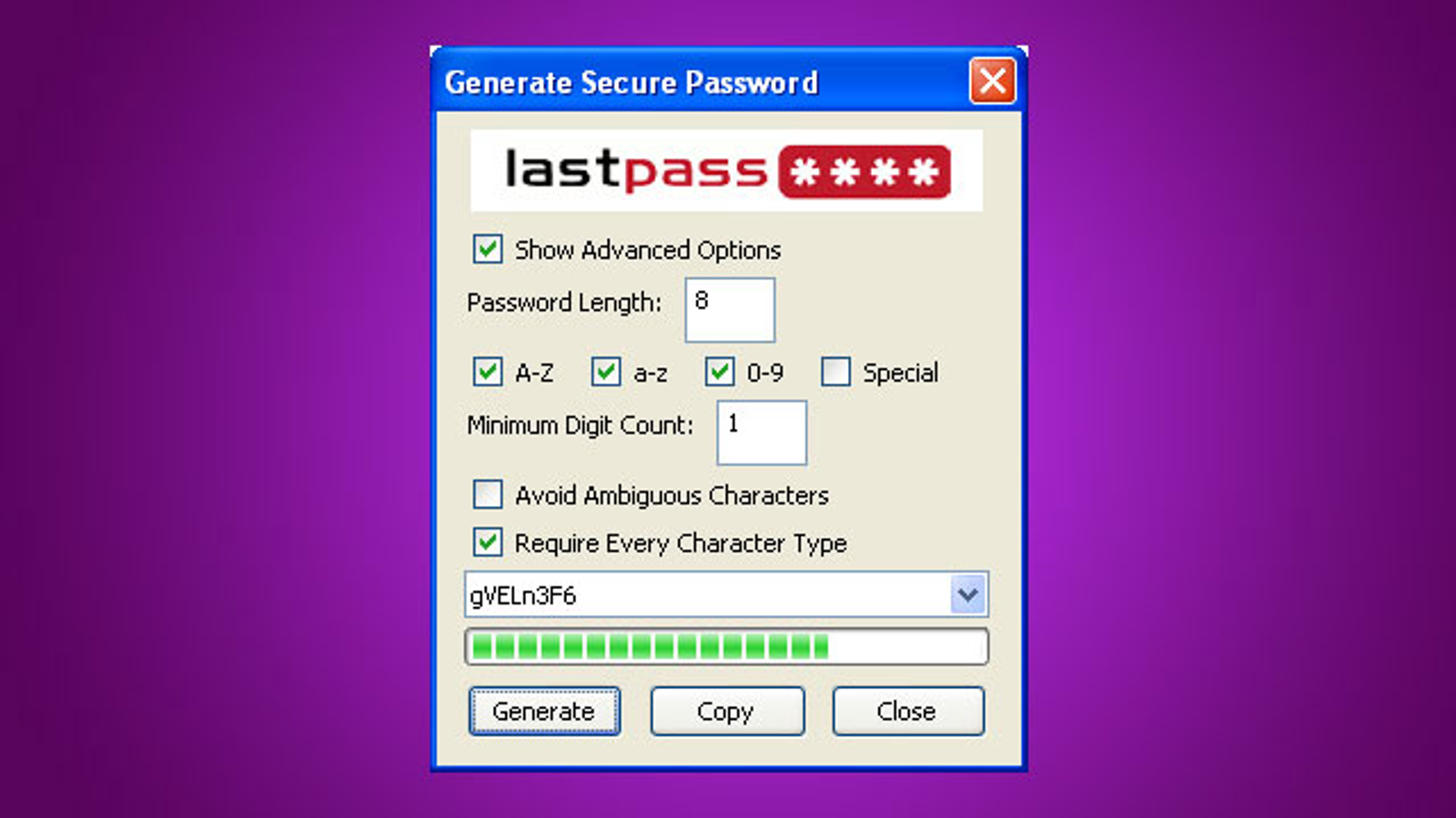 lastpassword generator