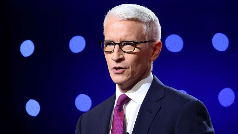 Illustration for article titled Anderson Cooper Begins Debate By Giving Trump Opportunity To Explain What The Fuck Is Wrong With Him