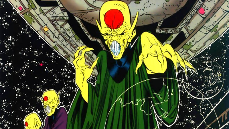 The Dominion as it appears in Who’s Who in the DC Universe #1. Art by Chris Sprouse, Colors by Tom McCraw.