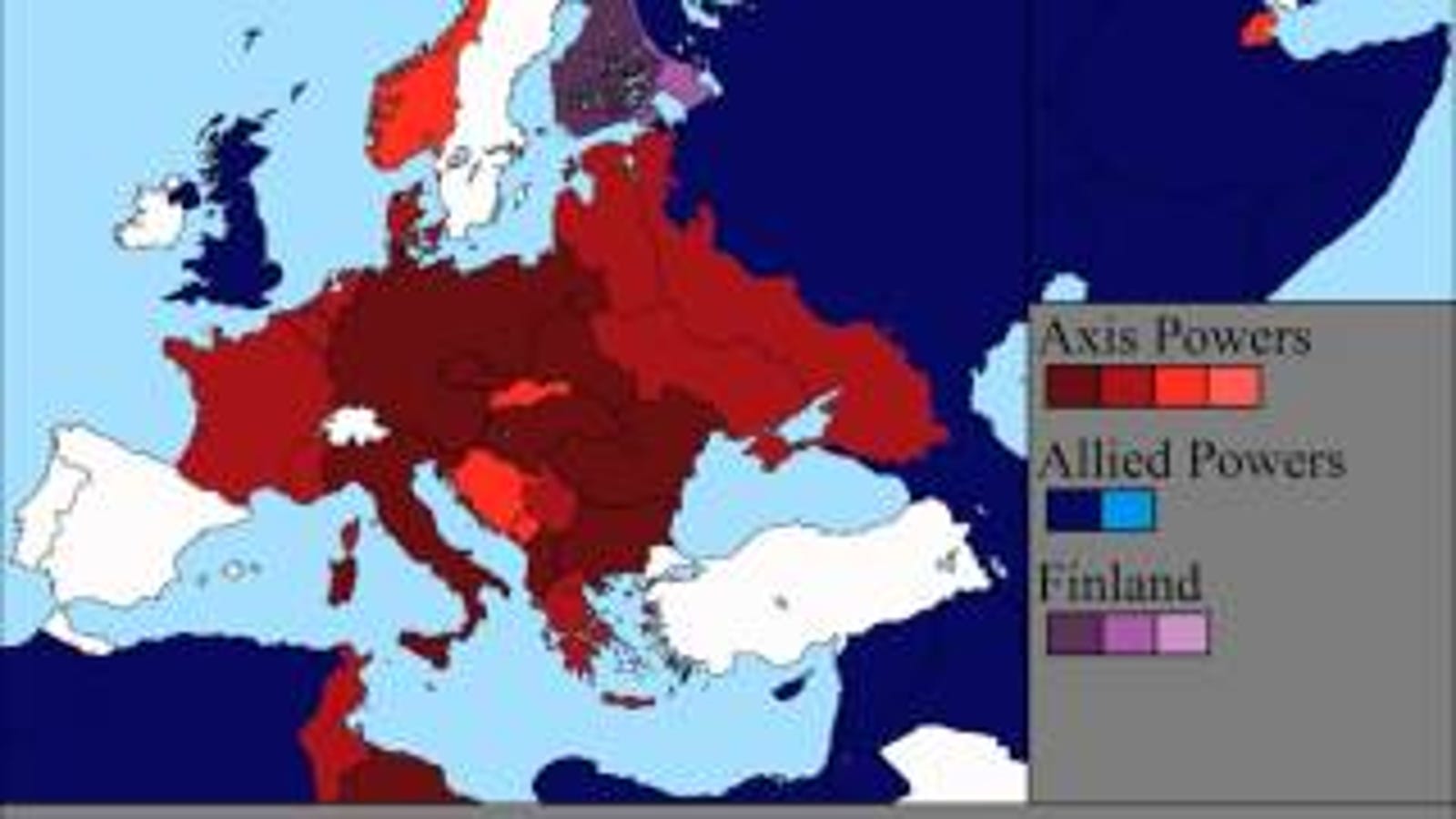 Watch The Second World War Unfold Over Europe In 7 Minutes