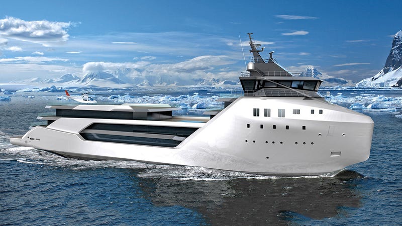 How To Turn A Supply Ship Into A 62 Million Luxury Yacht
