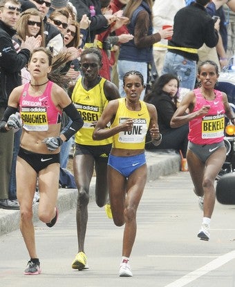 Illustration for article titled Women's Marathons Use Tiaras, Hot Firefighters To Keep Men Away