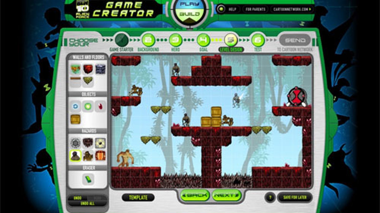 Make Your Own Damn Ben 10 Game