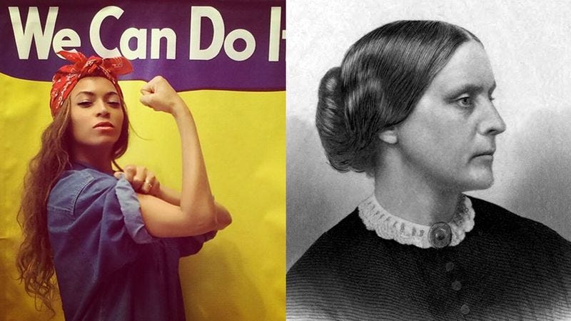 Beyoncé Makes Susan B. Anthony Look Like A Shit-Sucking Gutter Feminist