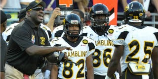 Grambling State University's 2012-2013 footbeall team (Fort Worth Star-Telegram/Getty Images)