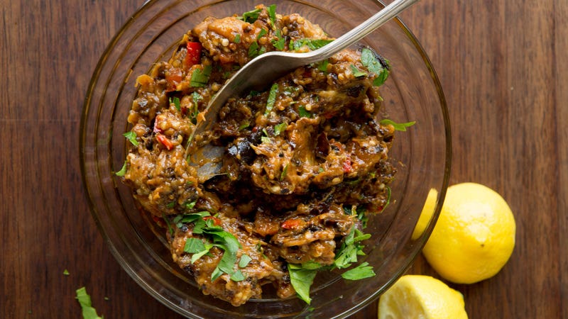 Illustration for article titled Twice-cooked eggplant dip convinced me to finally appreciate aubergine