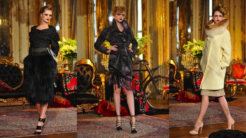 Illustration for article titled John Galliano's Fall Collection May Be The Prettiest Thing A Nazi Has Ever Made