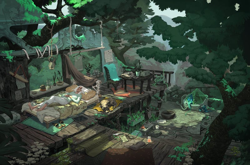 Concept Art Writing Prompt A Space Botanist Marooned