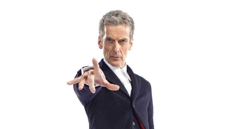 Illustration for article titled Newly released photo confirms Doctor Who's 12th Doctor will definitely wear clothes