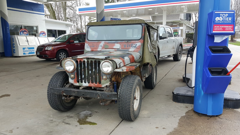 My 1948 Farm Jeep Made It 300 Miles To Indiana