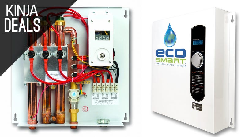 Illustration for article titled Enjoy Hot Water For Days With This Discounted Tankless Heater