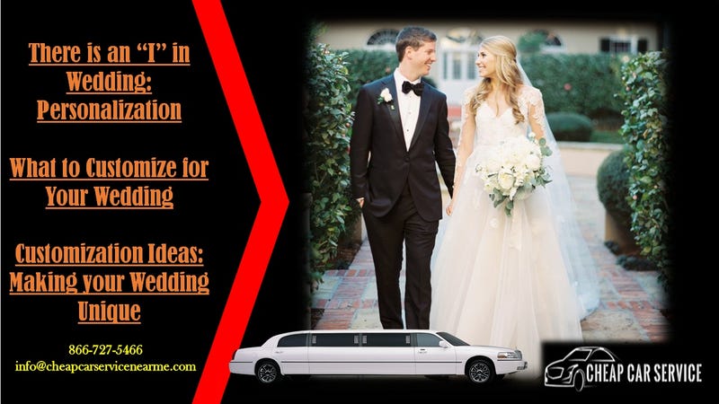 Illustration for article titled There is an “I” in
Wedding: Personalization