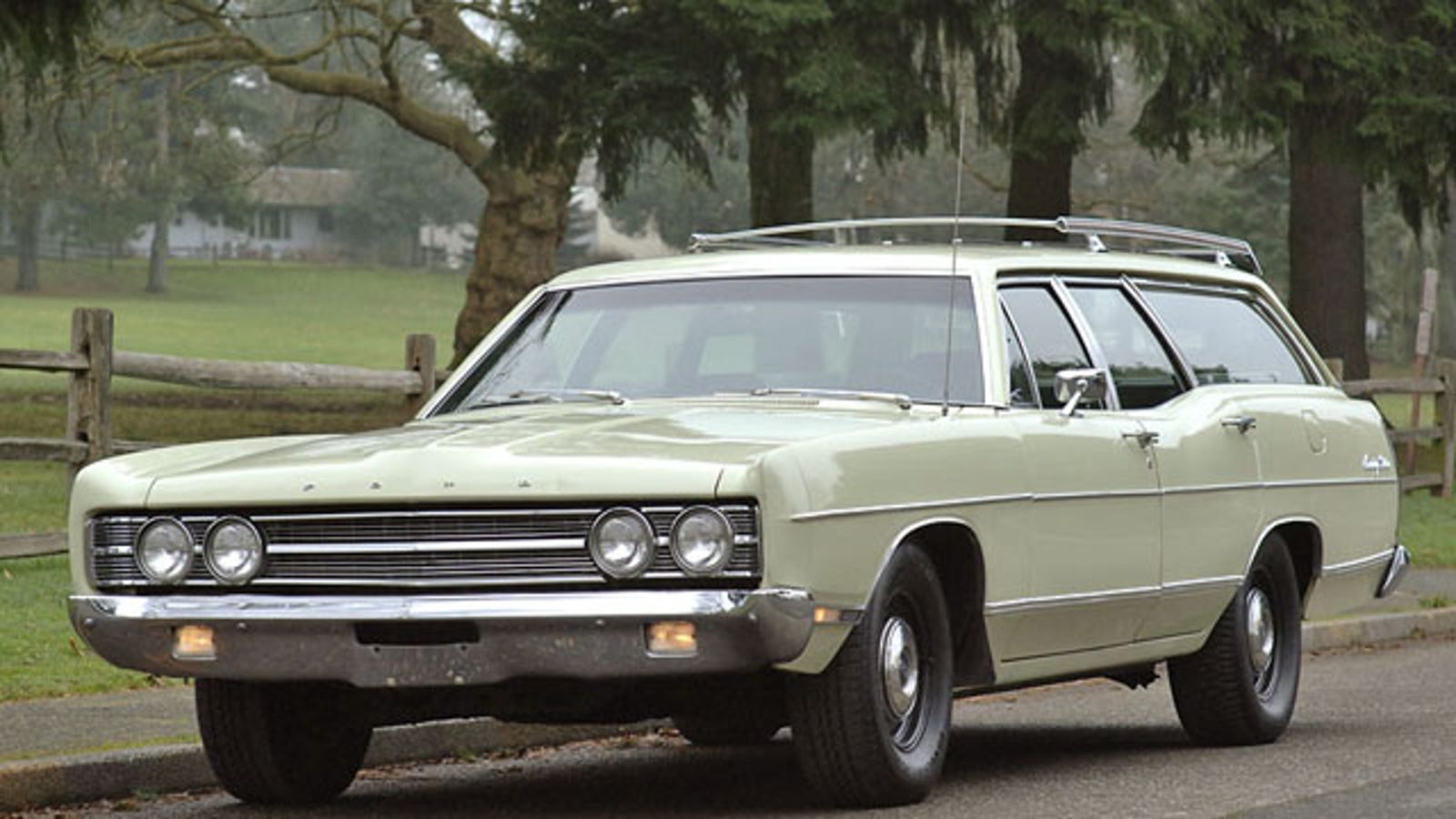 1969 ford galaxie wagon is a factory built sleeper