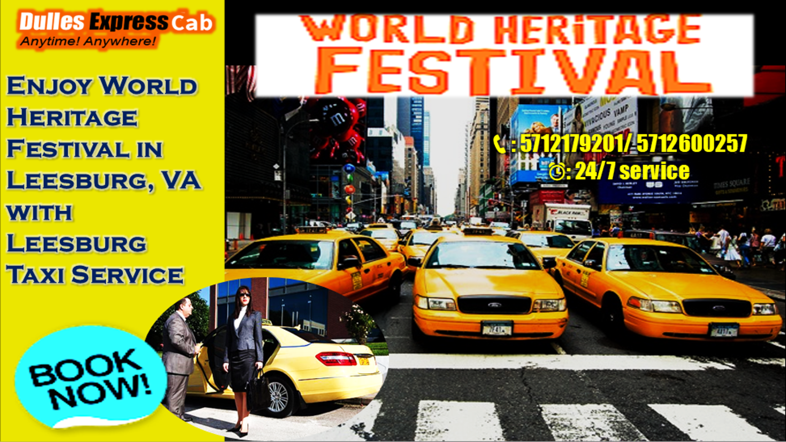 Enjoy World Heritage Festival in Leesburg, VA with Leesburg Taxi Service